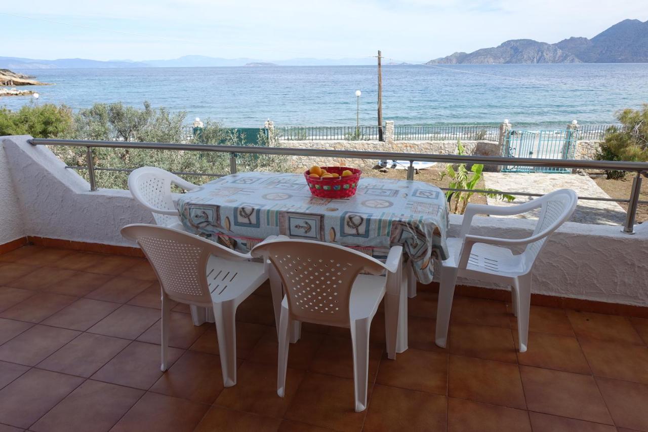 Villa In Kalloni Direkt Am Meer, Tolle Aussicht 外观 照片