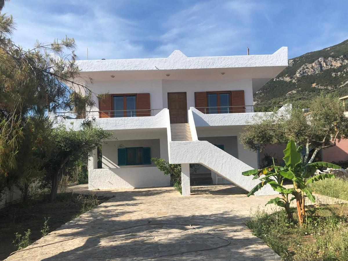 Villa In Kalloni Direkt Am Meer, Tolle Aussicht 外观 照片