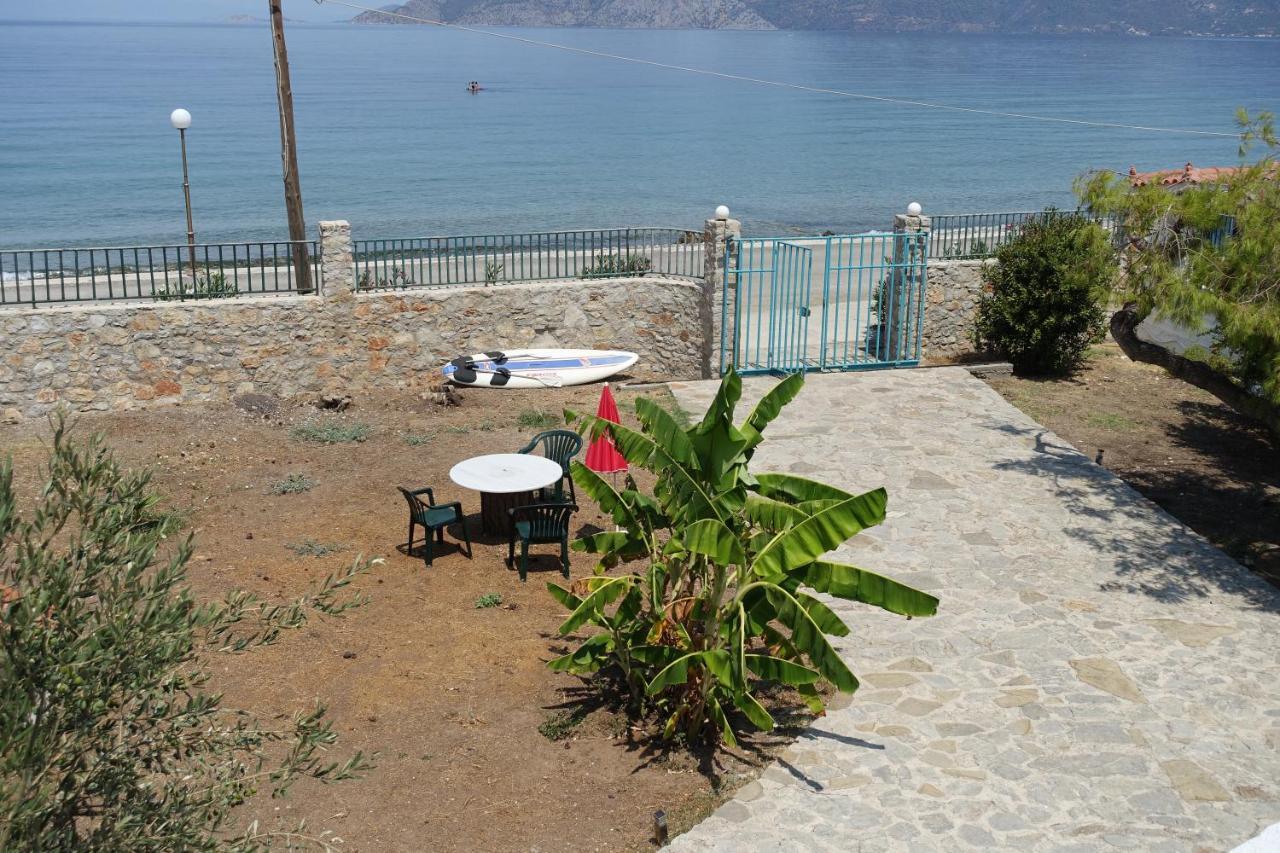 Villa In Kalloni Direkt Am Meer, Tolle Aussicht 外观 照片
