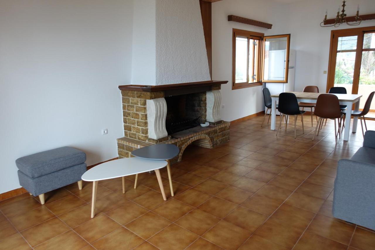 Villa In Kalloni Direkt Am Meer, Tolle Aussicht 外观 照片